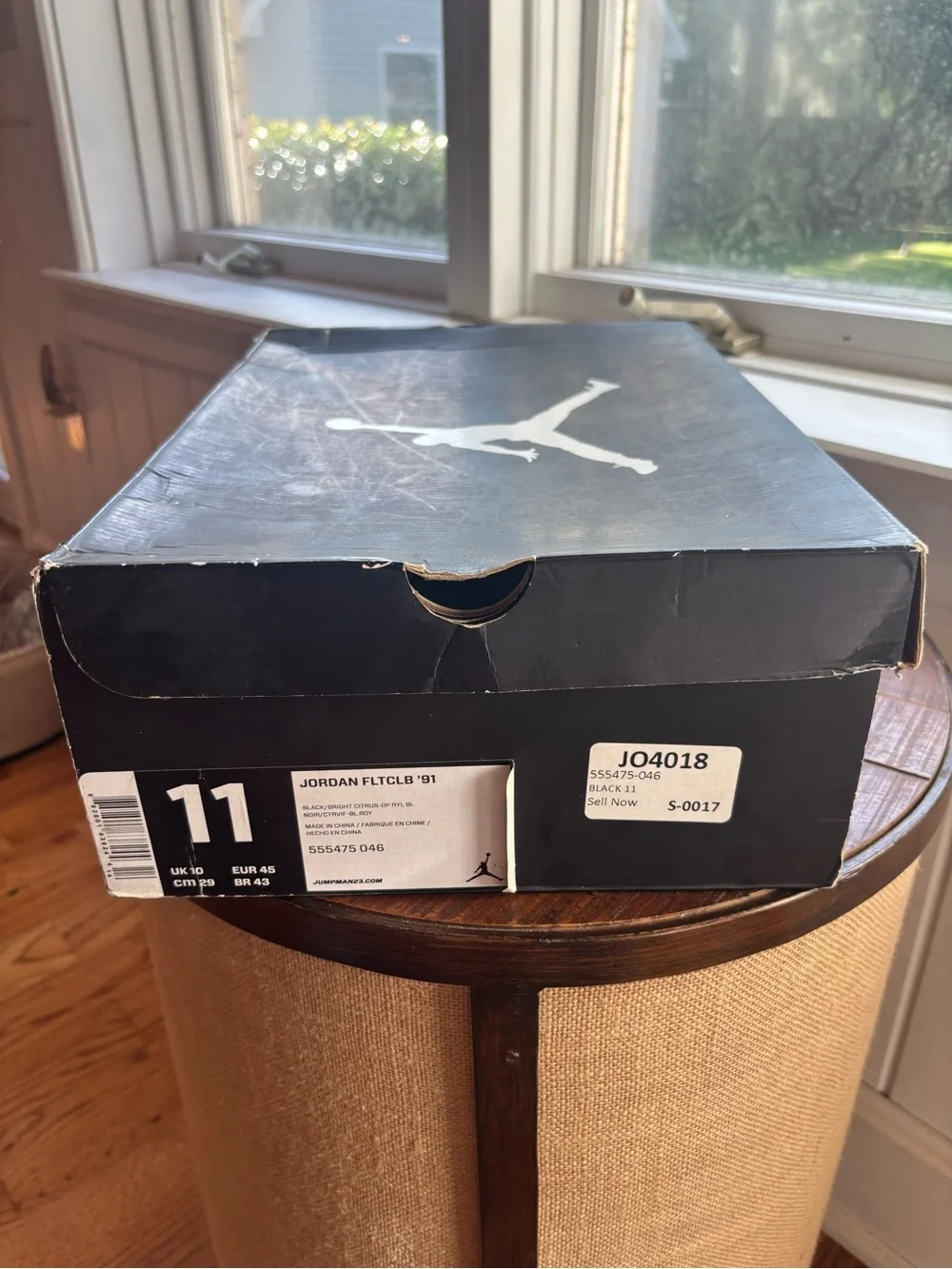 Nike Air Jordan Flight Club 91 sneakers size 11 box